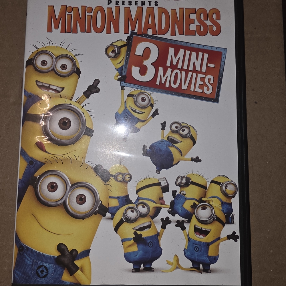 Minion Madness 3 Mini-Movies DVD